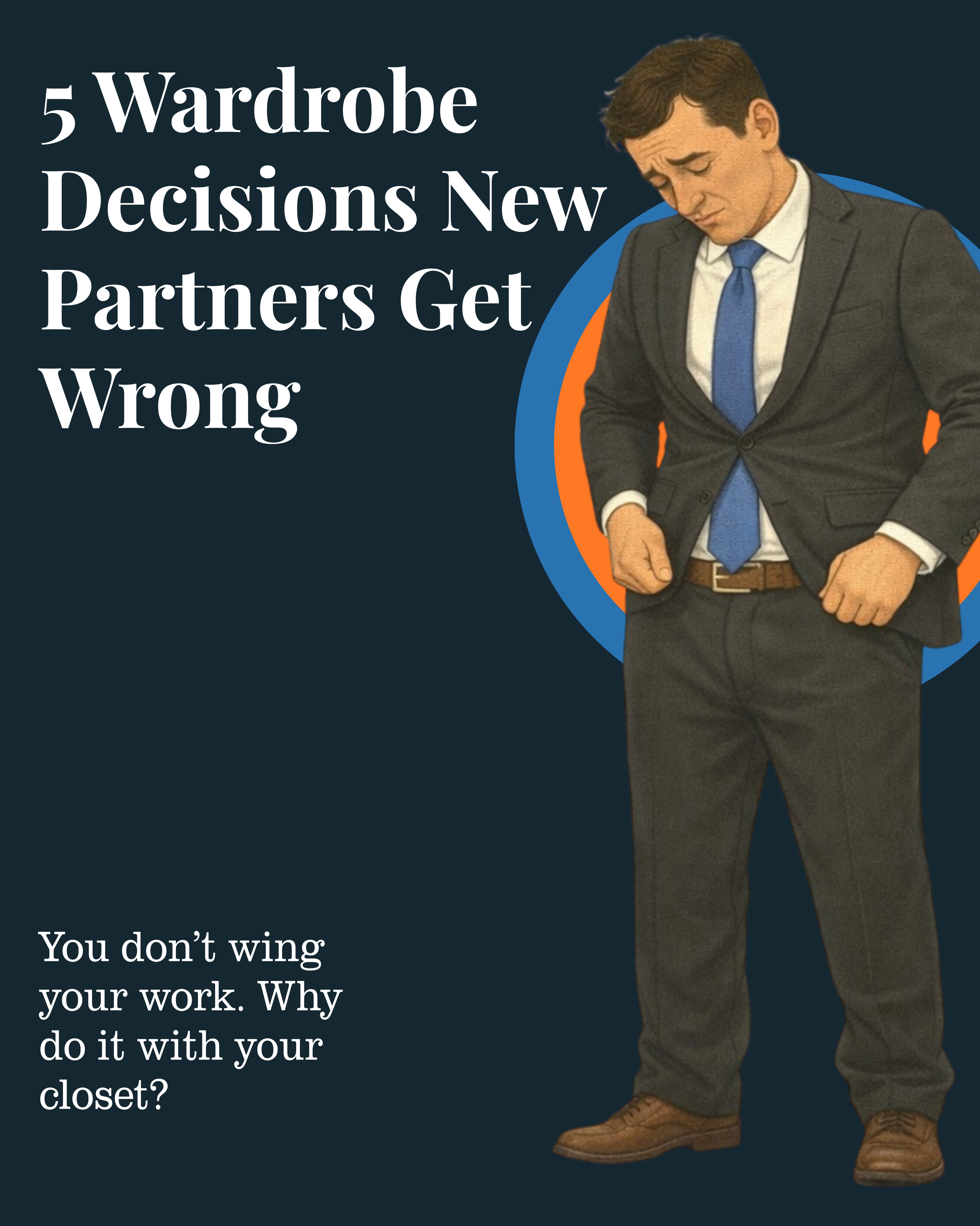 5 Wardrobe Decisions New Partners Get Wrong